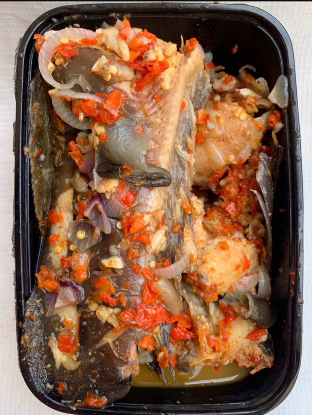 Catfish pepper soup