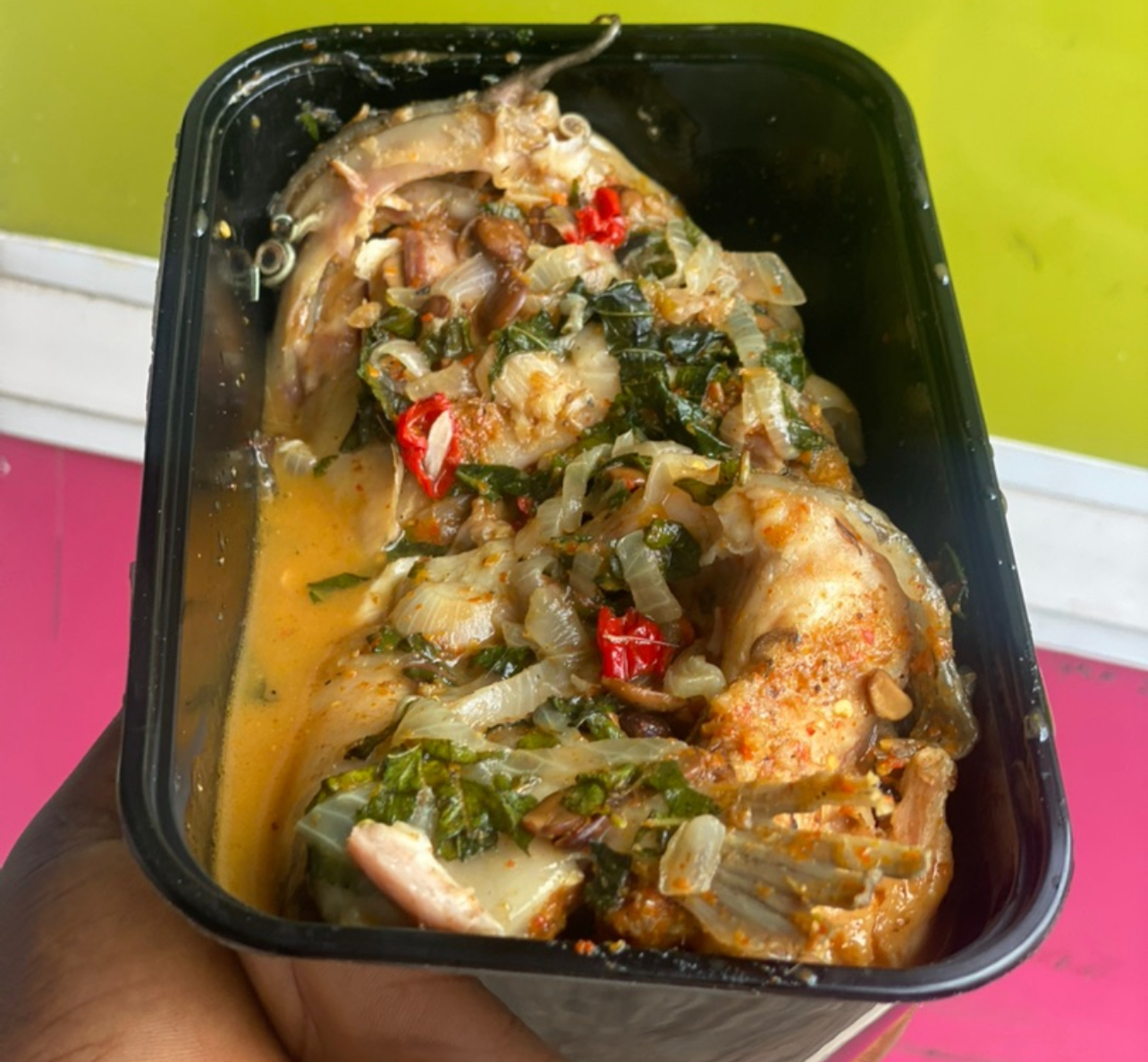 Catfish pepper soup Cut 2